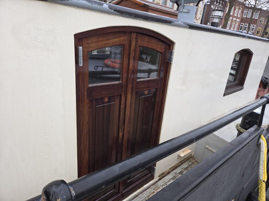 Restauratie deur dek nieuwe situatie